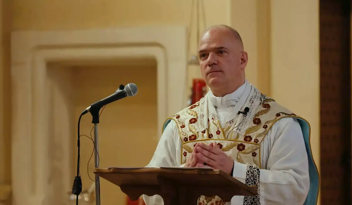 Sermão do Padre Davide Pagliarani